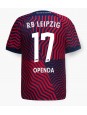 Billige RB Leipzig Lois Openda #17 Bortedrakt 2023-24 Kortermet